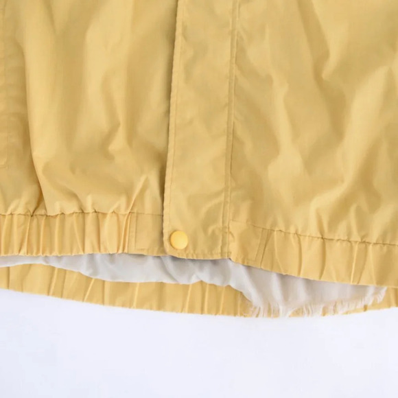 Pine Point Vintage Y2K Tan and Yellow Windbreaker Jacket ~Tan ~Large - Picture 13 of 16